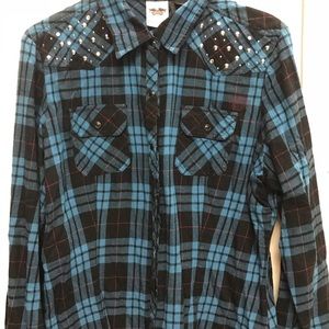 Harley Davidson Flannel Shirt